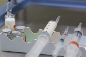 syringes filled with liquid syringes filled with liquid